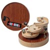 Wooden Marble Machine Wooden Marble Perpetual Motion Ball Desk Toy