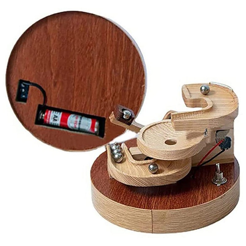 Wooden Marble Machine Wooden Marble Perpetual Motion Ball Desk Toy