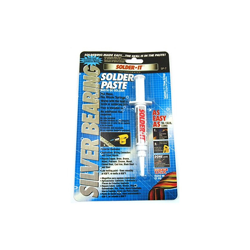 Paste Grifflux Flux 1 1/2 oz & Solder Silver Bearing