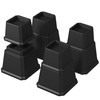 Napnapday Bed Risers 7 inch Heavy Duty in Adjustable Heights