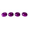 PrecisionGeek Aluminium Anodized Purple Purple 20mm Diameter Beveled Speaker Pads