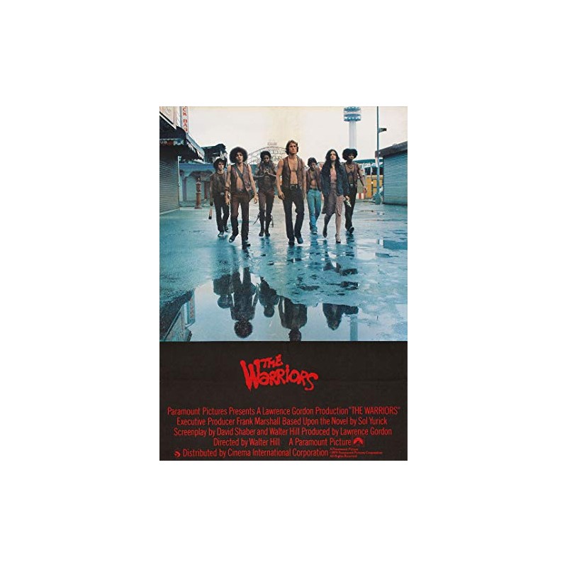 Poster The Warriors.. Classic 1979 Cult Movie Various Sizes (A4