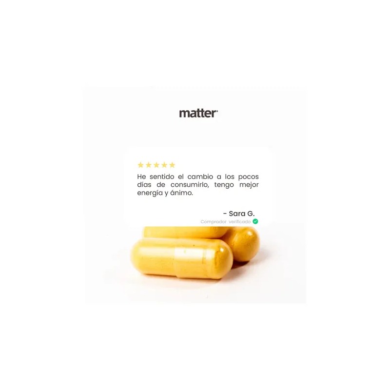 Matter Vitamina Complejo B Y Folato 60 Cápsulas
