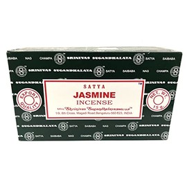 Sai Baba Nag Champa Jasmine 15 gram Packet, 1 Box of 12 Packets
