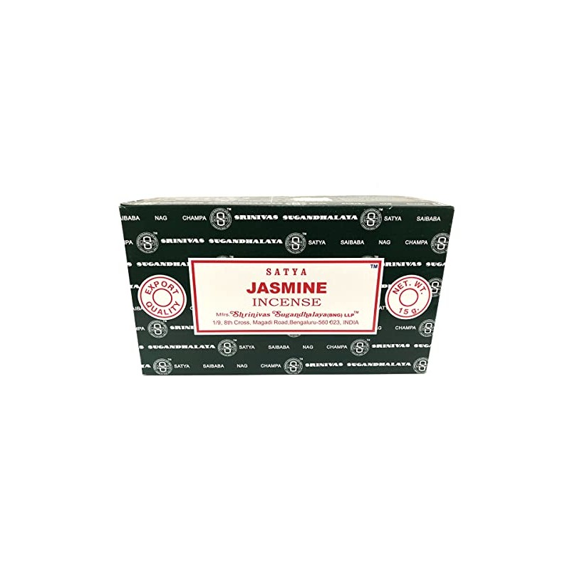 Sai Baba Nag Champa Jasmine 15 gram Packet, 1 Box
