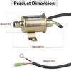 Cahuczlhoz Fuel Pump + Filter For Onan Microquiet 4000 4KW