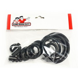 Game Room Guys Stern Harley Davidson Pinball Black Rubber Ring Kit