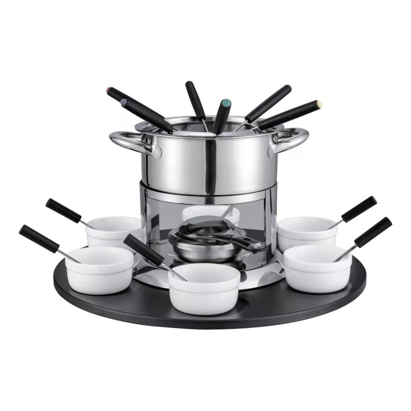 Baum Brothers Set De Fondue Grande De Acero Inox Con