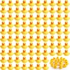 Teling 200 Pcs Mini Rubber Ducks in Bulk Yellow Tiny