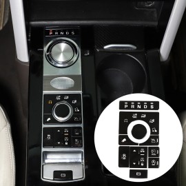 Unbranded Alloy Terrain Mode Button Decoration Stickers For Land Rover Range Rover Vogue