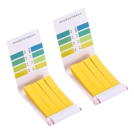 PATIKIL 2pcs PH Test Strips 6.4-8.0, 80 Indicator Papers, Litmus Tester for Water, Food, Soil, Alkali Acid Tests