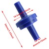 XMHF 10 Pcs Plastic Aquarium Non-Return Air Pump Check Valve