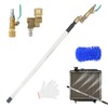 AJOFIEK Radiator Cleaning Wand, 4500 PSI Pressure Washer Tool for