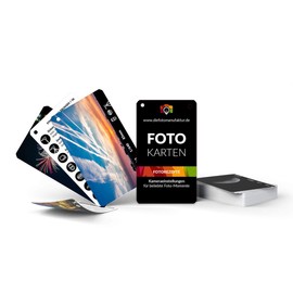 Photo Cards Photo Recipes - Camera Settings for 20 Photo Designs - Cheat Sheet Photography - Check Card Cheat Sheet Photography