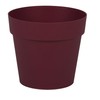 EDA Flower Pot, Burgundy, Ø 15 cm