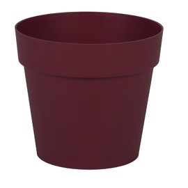 EDA Flower Pot, Burgundy, Ø 15 cm