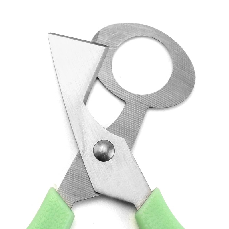 QWORK® 4 Pieces Quail Egg Scissors, Stainless Steel Quail Egg