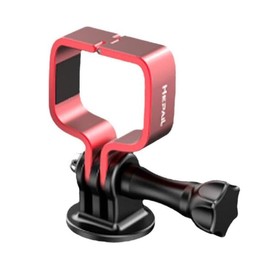OSMO POCKET3 Adapter for DJI POCKET3 Fixing Bracket, 1/4 Screw Hole, Can be attached to a tripod or selfie stick (Red)