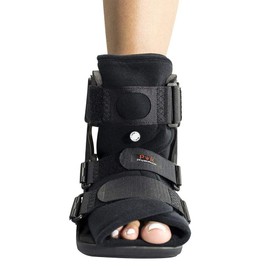 PhysioRoom Light Air Ankle Walker (Short) - Foot Fracture, Brace, Support, Protection, Injuries, Speeds Up Recovery, Sprain, Brake, Reduces Swelling, Rehabilitation, Immobilisation - Walker Boot, L