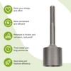 Werhoo SDS Max T-Post Driver and Hammer Drill Capability -