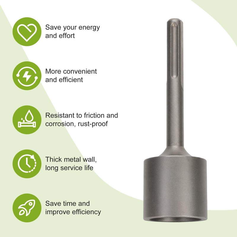 Werhoo SDS Max T-Post Driver and Hammer Drill Capability -