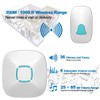 Doorbell, Lovin Product Waterproof Wireless Doorbell Chime Kit with 36