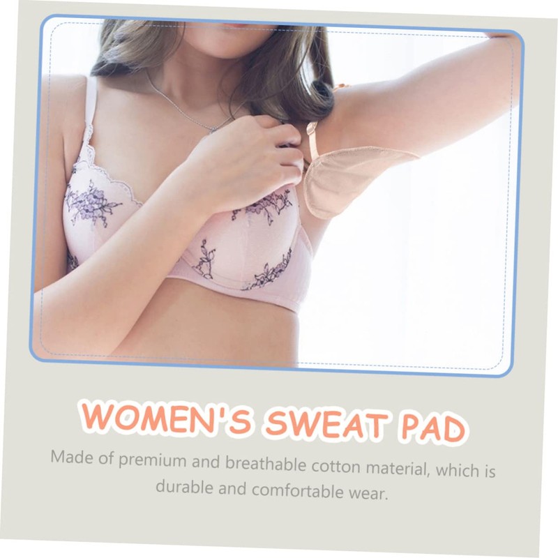 Healeved 2sets Sweat Patch Reusable Armpit Blocker Dress Shield Pads