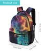 GNEW Kids Space Backpack for Boys Girls, Galaxy Backpack,Universe Nebula