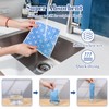 8 Pack Swedish Dishcloths for Kitchen, Reusable Dish Cloth Kitchen