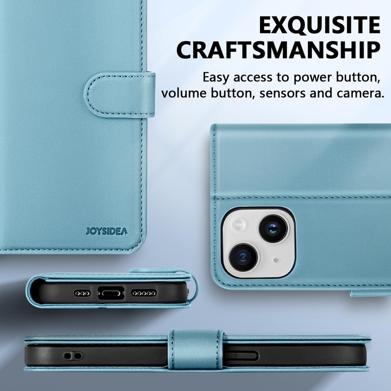 JOYSIDEA - Funda con tapa para 15, color verde menta