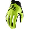 100% R-CORE S Unisex Gloves Neon Yellow