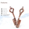 BORLTER CLAMP BorlterClamp 32GB USB 2.0 Flash Drive Retro Metal