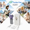 SSWind Portable Handheld Fan With Cooling Function, Durable & Break-Resistance，100-Speed,