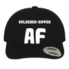 Solderer-Dipper AF - Soft Dad Hat Baseball Cap, Black, One