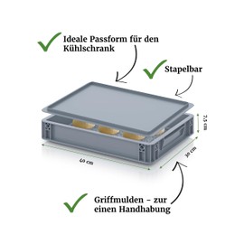 Pizza Ball Box with Lid and Dough Scraper, Food-Safe Pizza Box for Pizza Dough, Fit for Refrigerator, Pizza Fermentation Box, Pizza Dough Container with Lid, Dough Ball Box, Dough Box