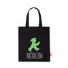 AMPELMANN 108106255 – Cloth Bag – Black with Stop/Go Berlin/Berlin,