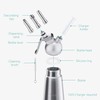Navaris Whipped Cream Dispenser - 1 Pint (500ml) Aluminium Handheld