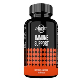 Immune Support Capsulas Multivitaminico Vitaminas Selenio Verde Quercetina Hongos Como Shiitake Maitake Reishi Tus Defensas Hecho Usa Reset Nutrition