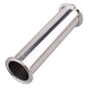 GOVALVE Sanitary Spool Tube with Clamp Ends, 8" Length Stainless