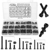 FandWay Pack of 900 M2 M2.5 M3 Screws Set, Cylinder