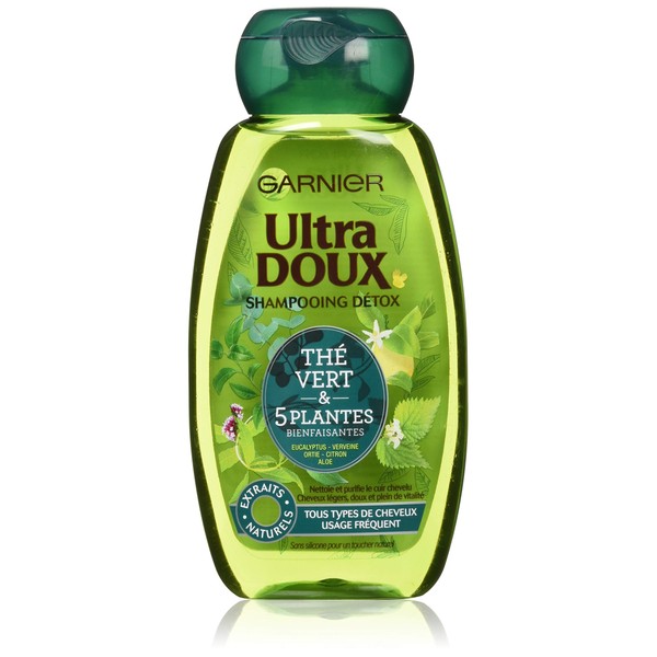 Garnier Ultra DOUX Shampoo for All Types of Hair 250ml - Pack of 3