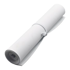 Qidiwin EVA Foam Roll | High Density 85kg/m3 | 2mm Thick | 48"x14" | Ideal for Cosplay, Crafts, DIY Projects (White 1pcs)