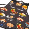 MYSOMY Aussie Cuisine Apron Aussie Foods Lover Gift Australia Themed
