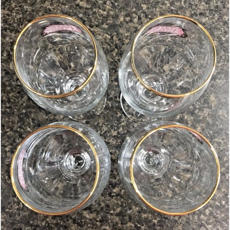 Stella Artois 4-Pack Original Gold Rim Glass Chalice 33cl