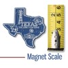 Texas Small State Magnet by Classic Magnets, 2.3" x 2.2",