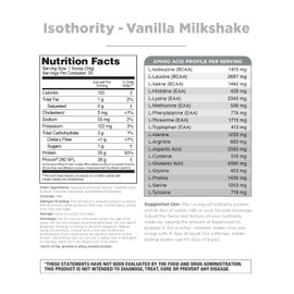 Isothority Whey Protein Isolate, Caramel Coconut Cookie, 2 lb - Ultra Absorbable Branched Chain Amino Acids (BCAA) Powder with 25g Per Serving, Low Carb - Build Muscle & Accelerate Recovery