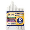 June Gold 12 Pack of Retractable Pen Eraser Stick Refills