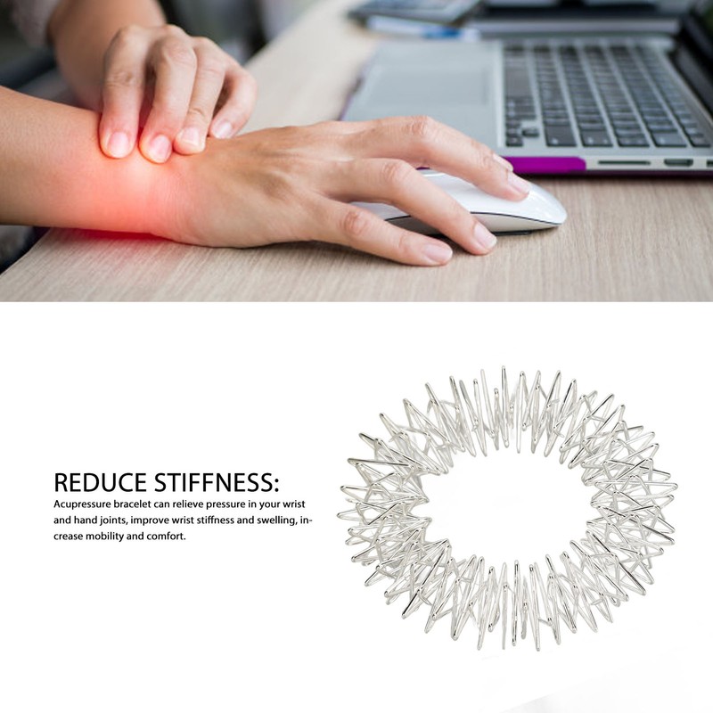 Wrist Massage Ring Relieve Pressure Reduce Stiffness Acupressure Wrist Massage