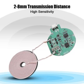 Fosa High Charging Efficiency Mini QI Wireless Charger Transmitter Module 2-8mm Transmission