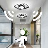 EIDEARAY Motion Sensor LED Ceiling Light Indoor, 36W Cool White
